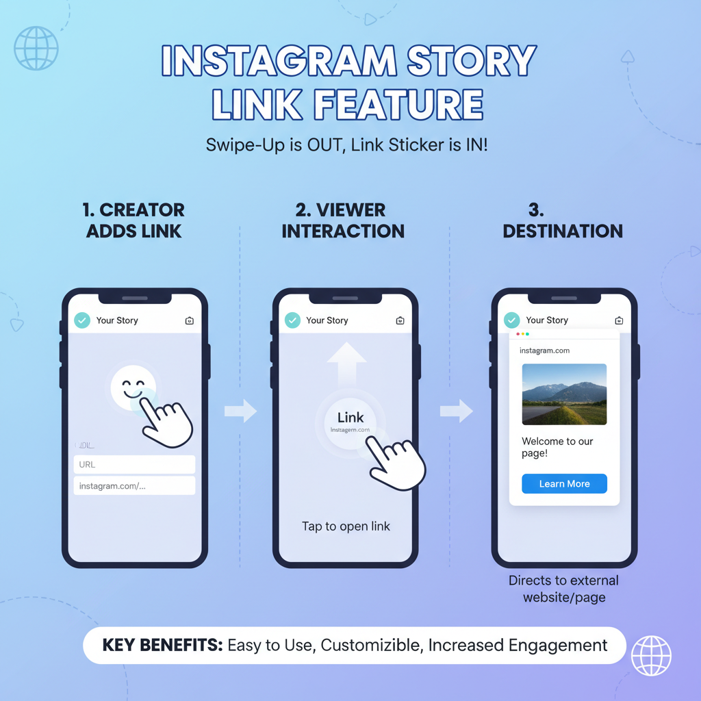 Add Interactive Elements to Increase Taps — how to add a link to instagram story