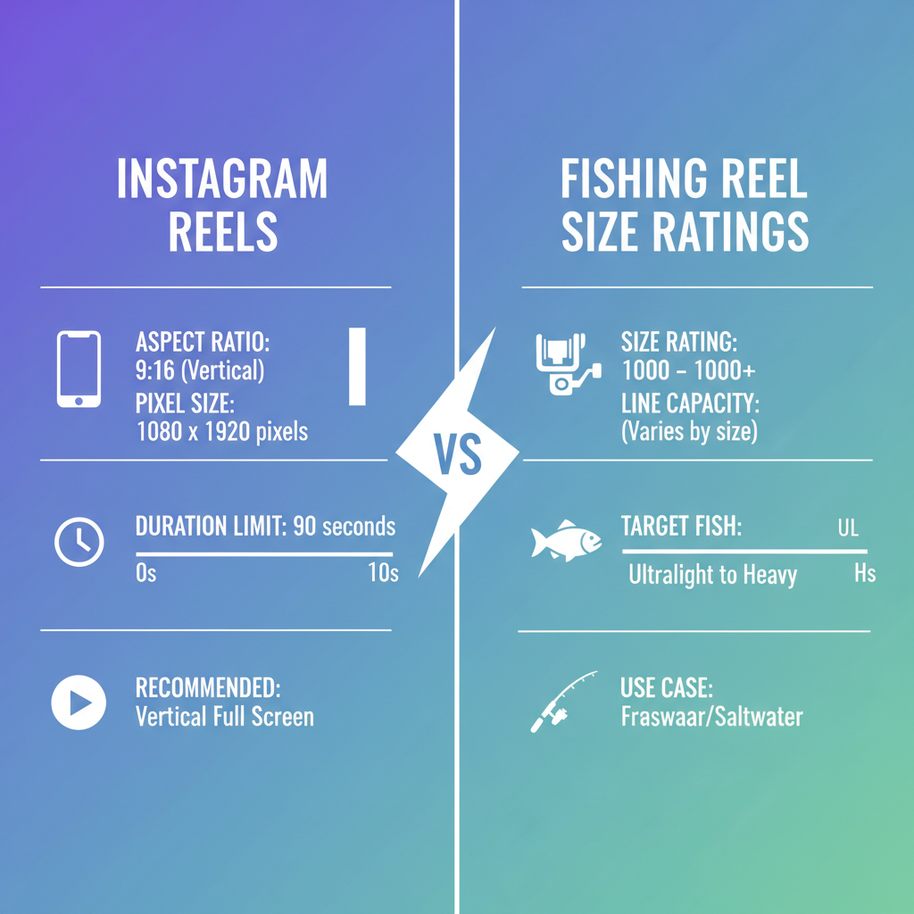 What Size Is a Reel Explained for Instagram, Fishing, and Fi