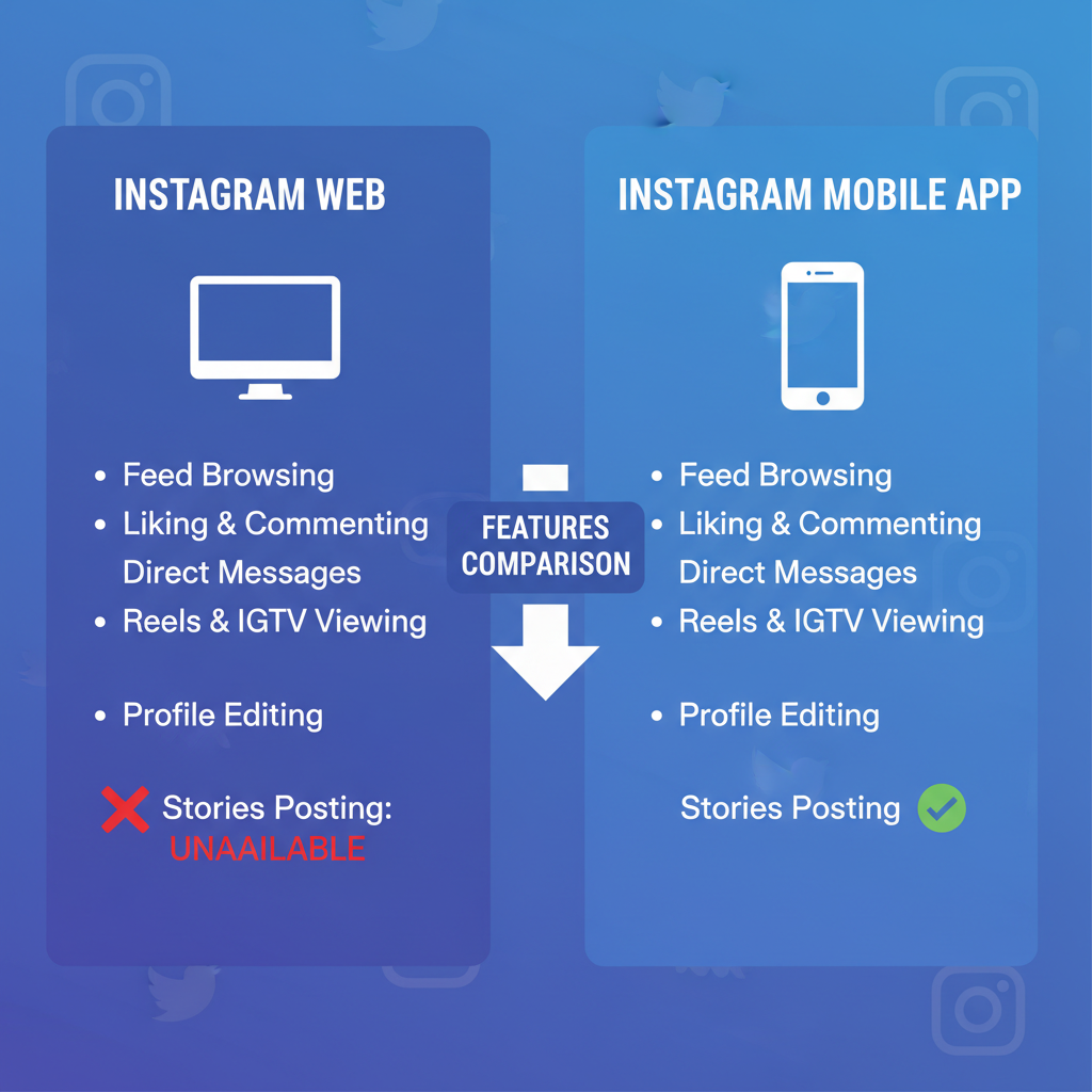 Can I Post Stories on Instagram Web in 2024