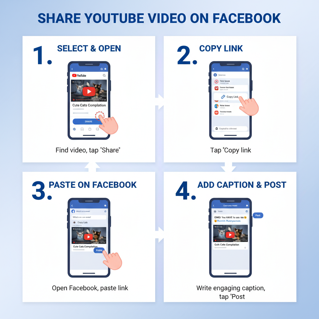 Share a YouTube Video in a Facebook Post for Maximum Reach