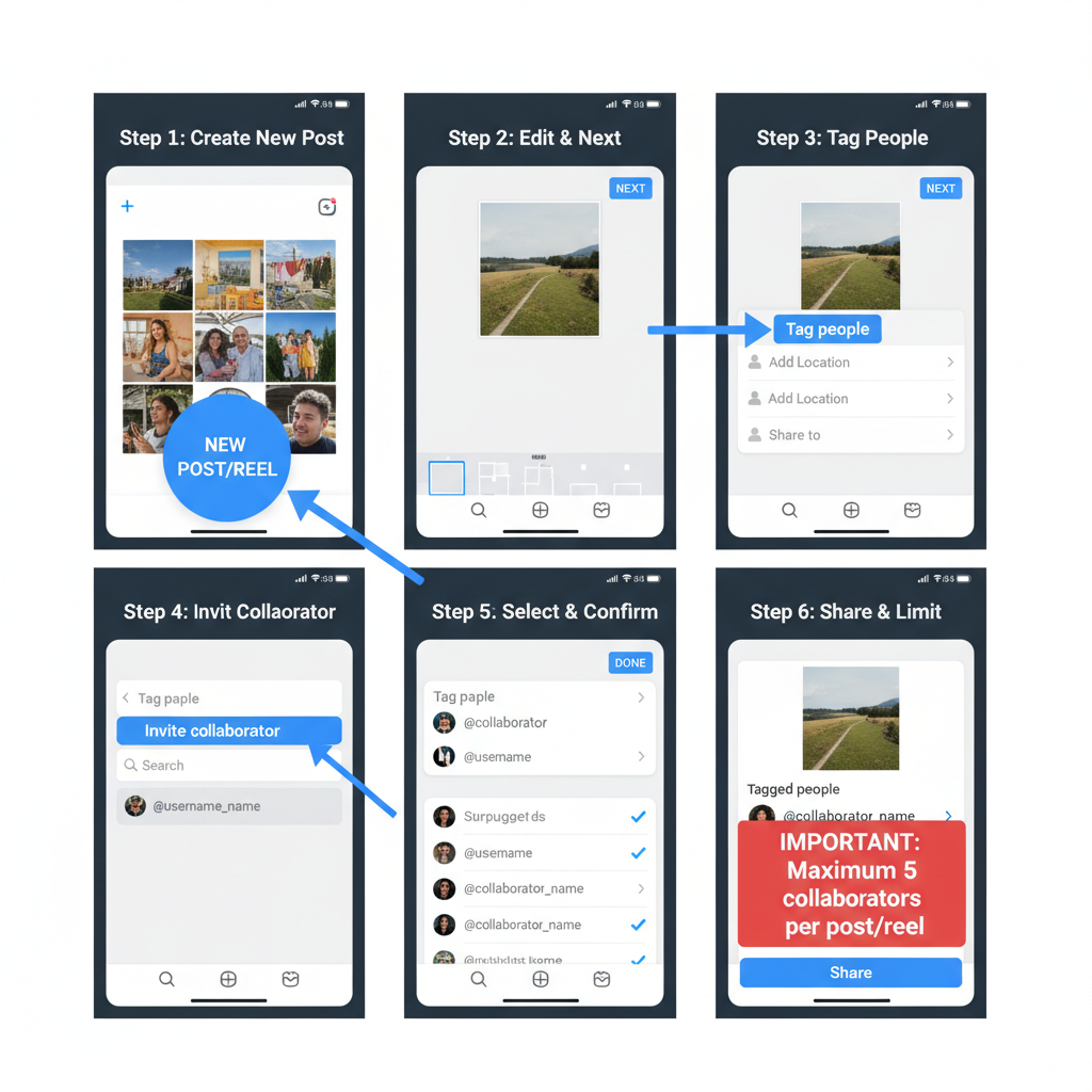 Benefits of Tagging Collaborators — how many collaborators can you have on instagram