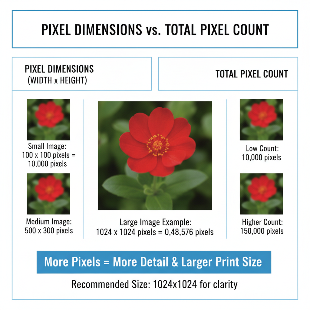How to Check How Many Pixels Are in an Image