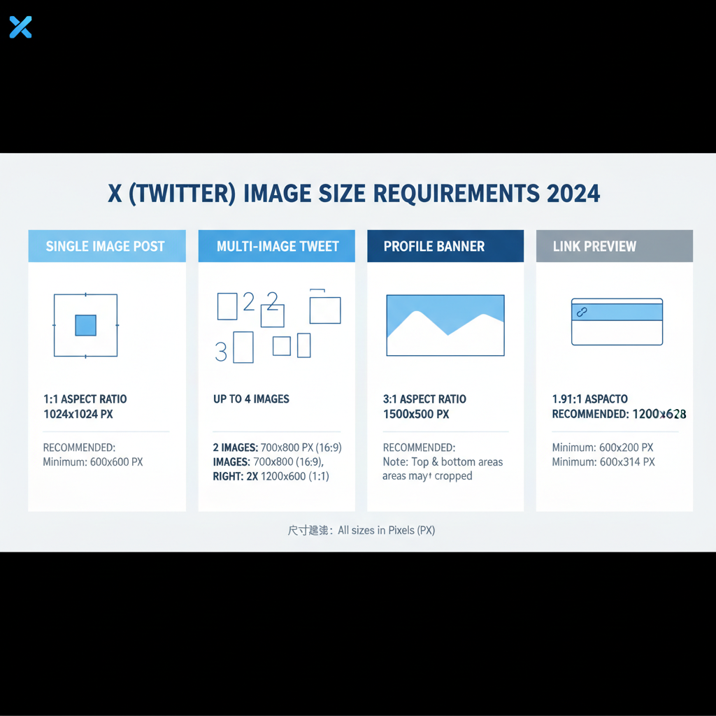 Optimal Resolution for Single vs Multiple Images in Tweets — ideal twitter image size guide 2024