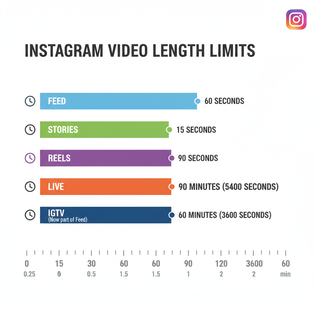 Maximum Length of Instagram Video for All Formats