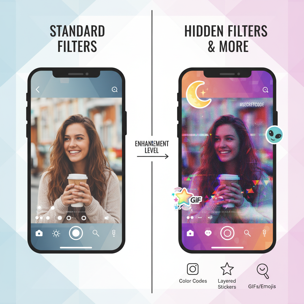 3. Use Hidden Filters and Lenses — tips and tricks on snapchat