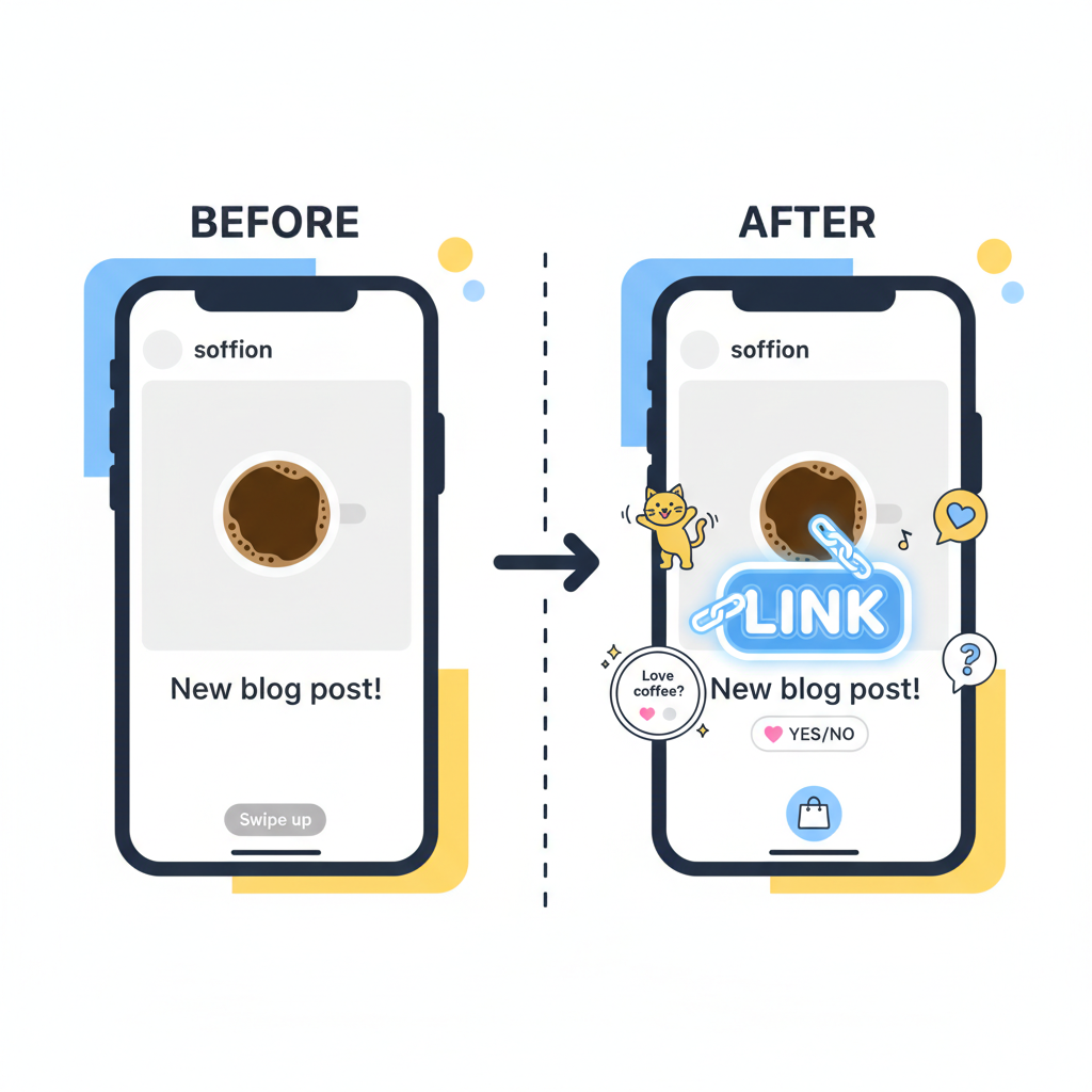 Add the Link Sticker — how to post a link on instagram story