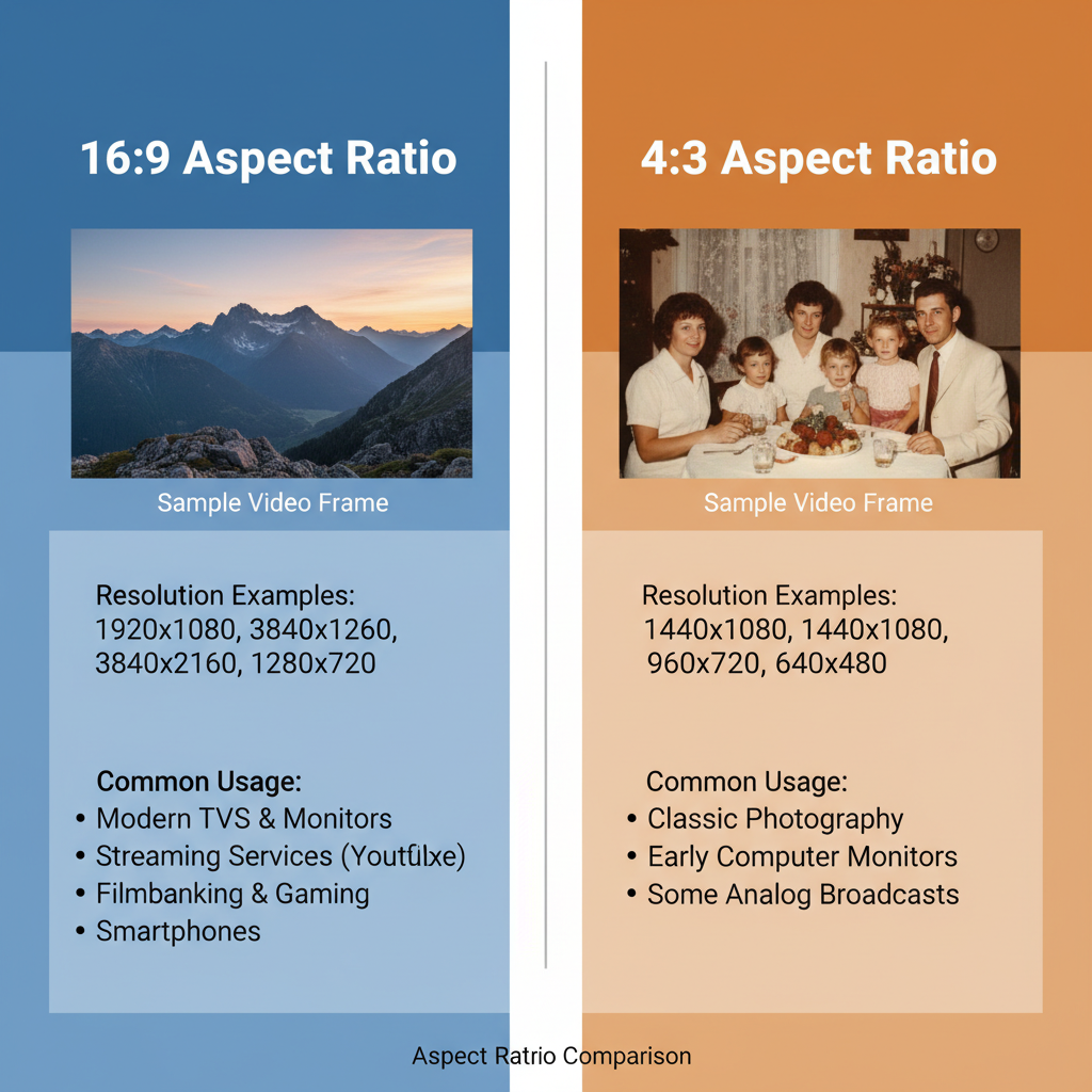 Is 16:9 or 4:3 Better for Video and Photography Use